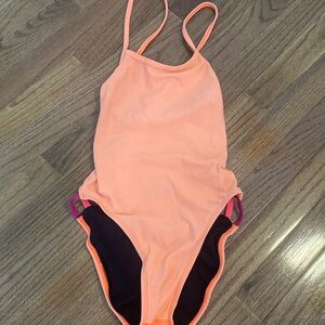 JOLYN JULIAN 2 CONTRAST ONE PIECE SUIT || size 26